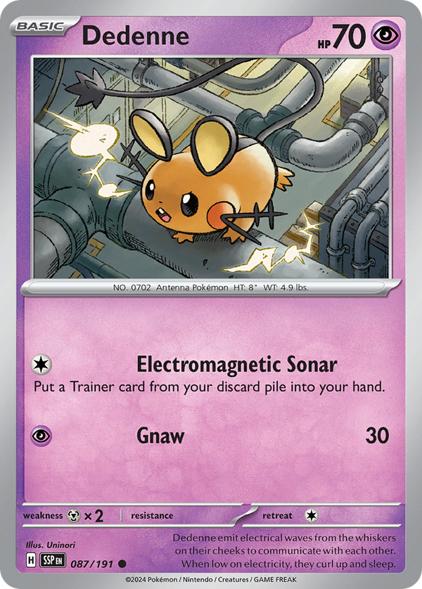 Dedenne - Surging Sparks SET-87