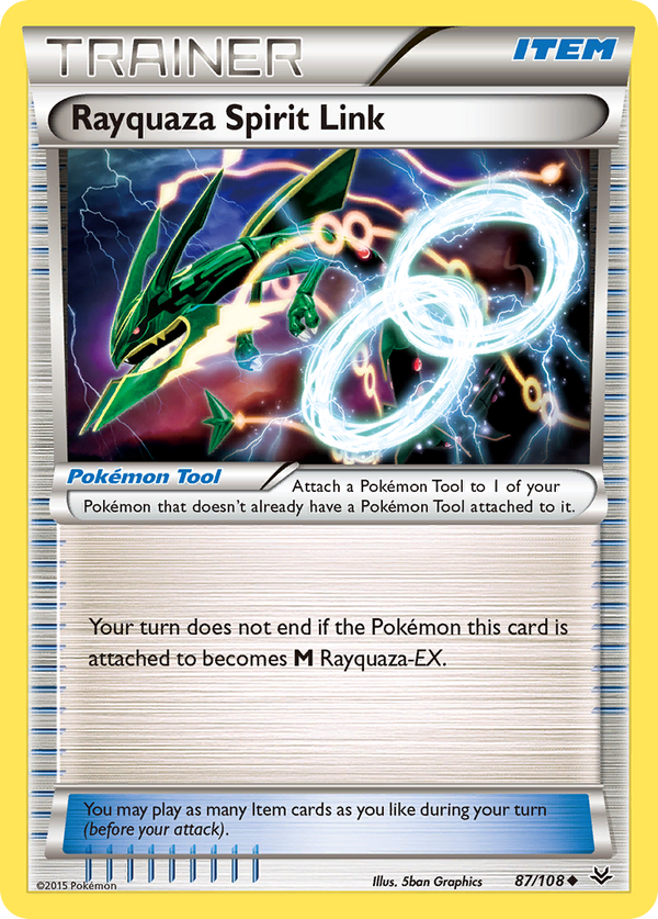 Rayquaza Spirit Link - Roaring Skies SET-87