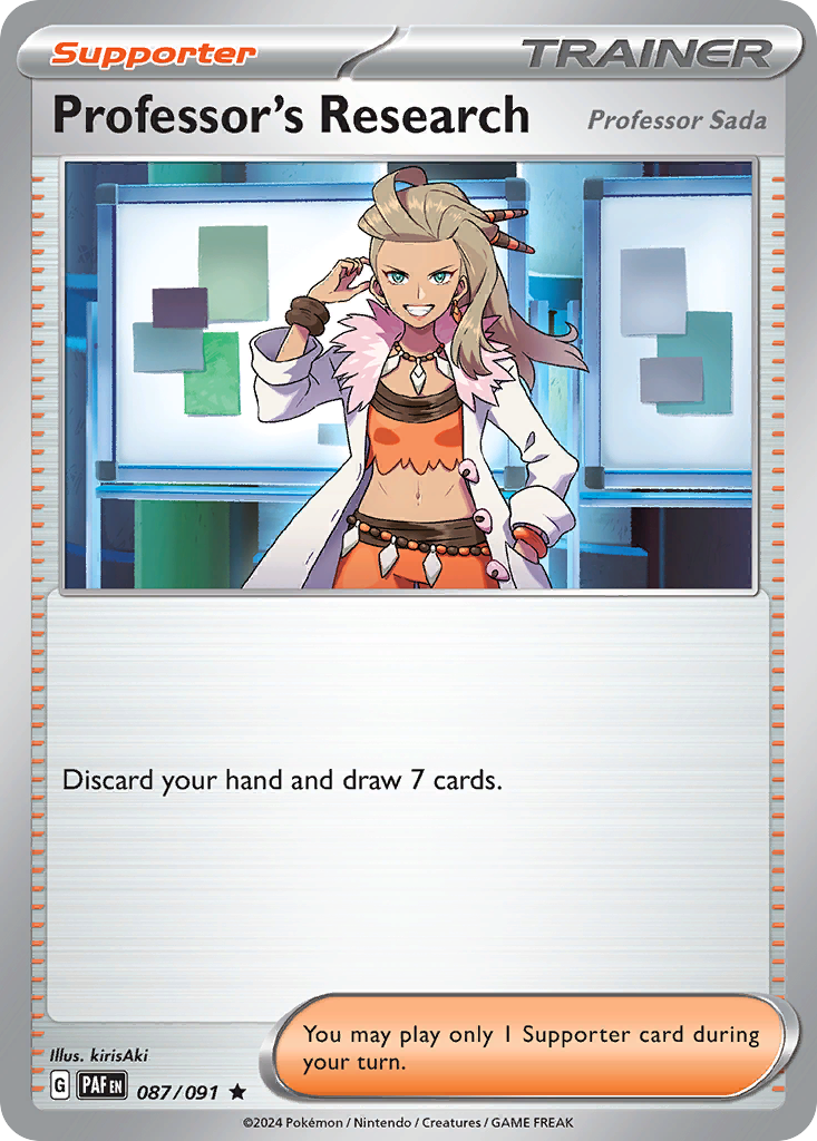 Professor's Research - Paldean Fates SET-87