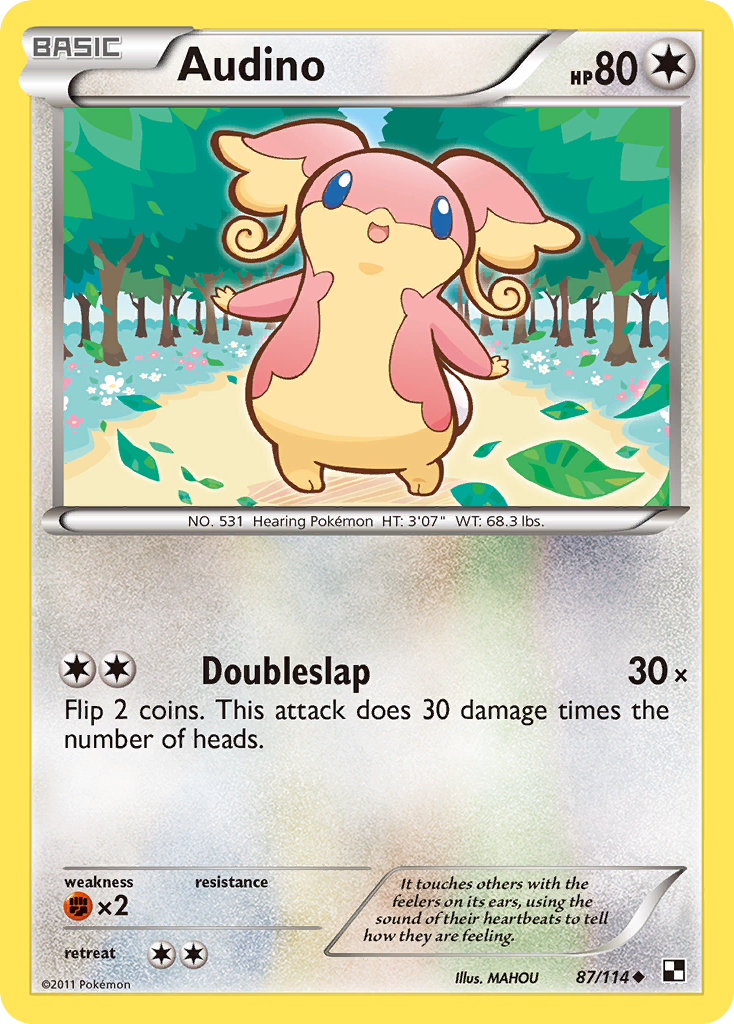 Audino - Black & White SET-87