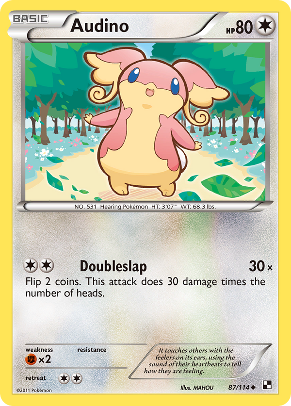 Audino - Black & White SET-87