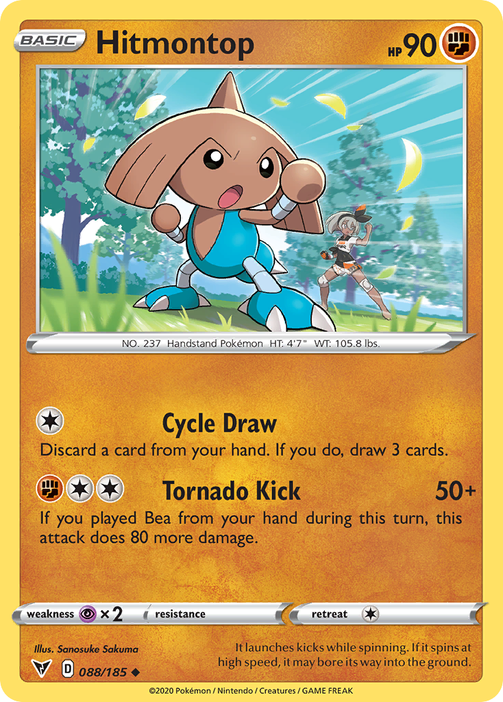 Hitmontop - Vivid Voltage SET-88