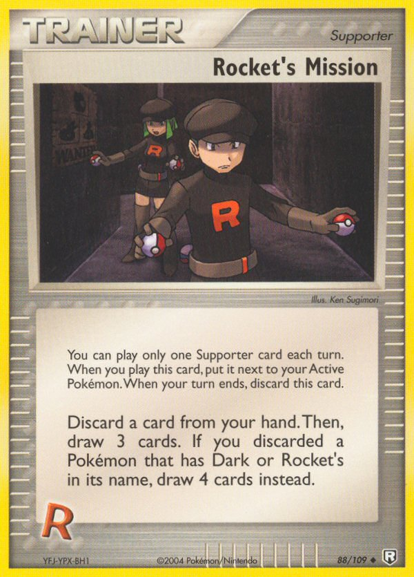 Rocket's Mission - Team Rocket Returns SET-88