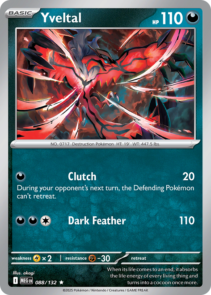 Yveltal - Mega Evolution SET-88