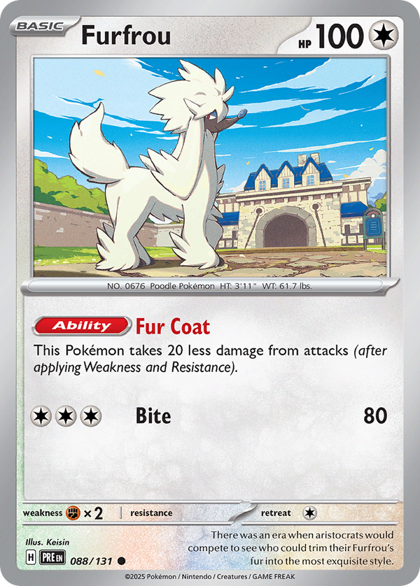 Furfrou - Prismatic Evolutions SET-88