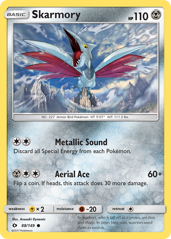 Skarmory - Sun & Moon SET-88
