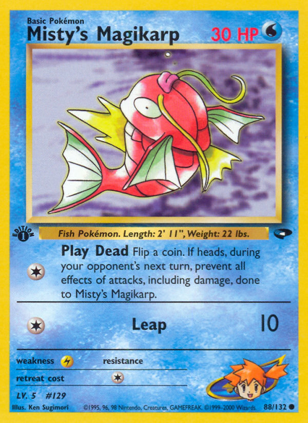 Misty's Magikarp - Gym Challenge SET-88