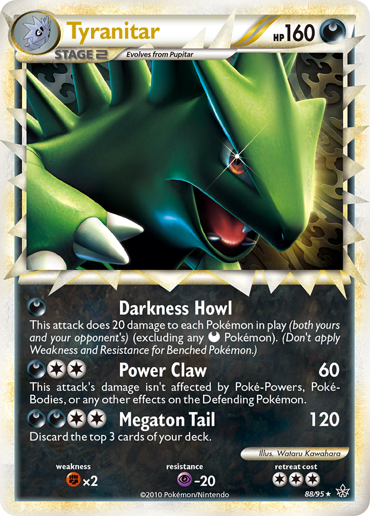 Tyranitar - HS Unleashed SET-88