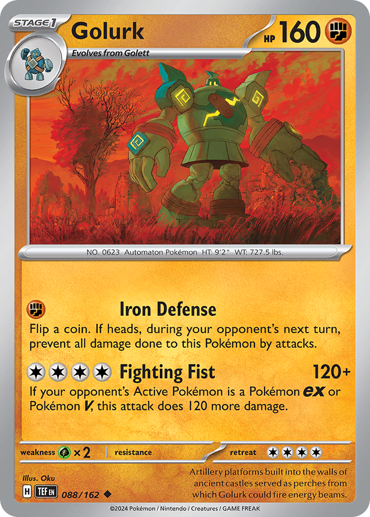 Golurk - Temporal Forces SET-88