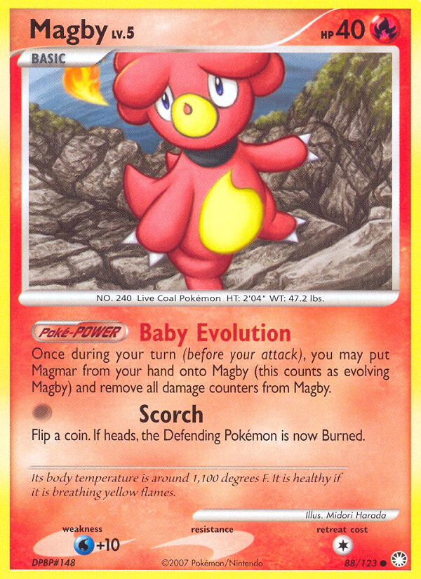 Magby - Mysterious Treasures SET-88