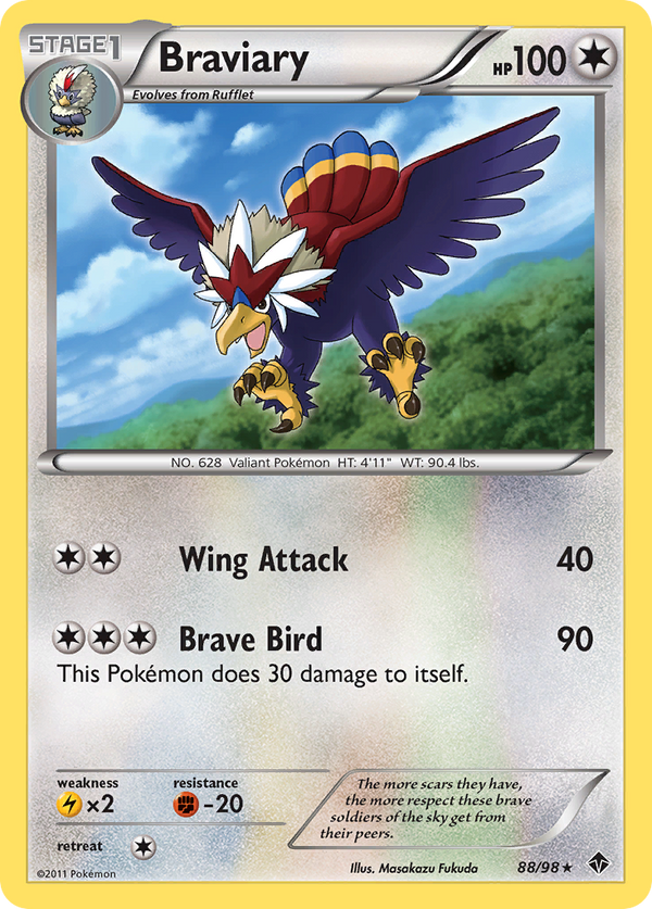 Braviary - Emerging Powers SET-88