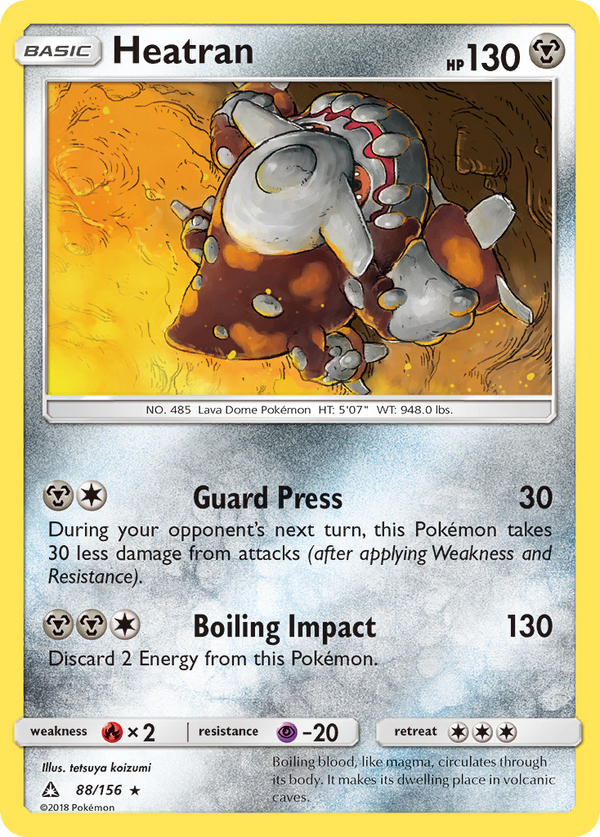 Heatran - Ultra Prism SET-88