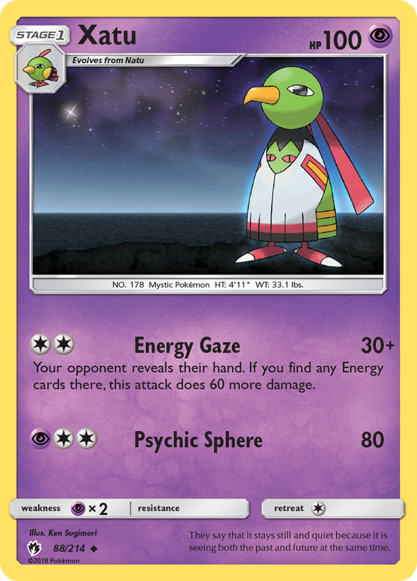 Xatu - Lost Thunder SET-88