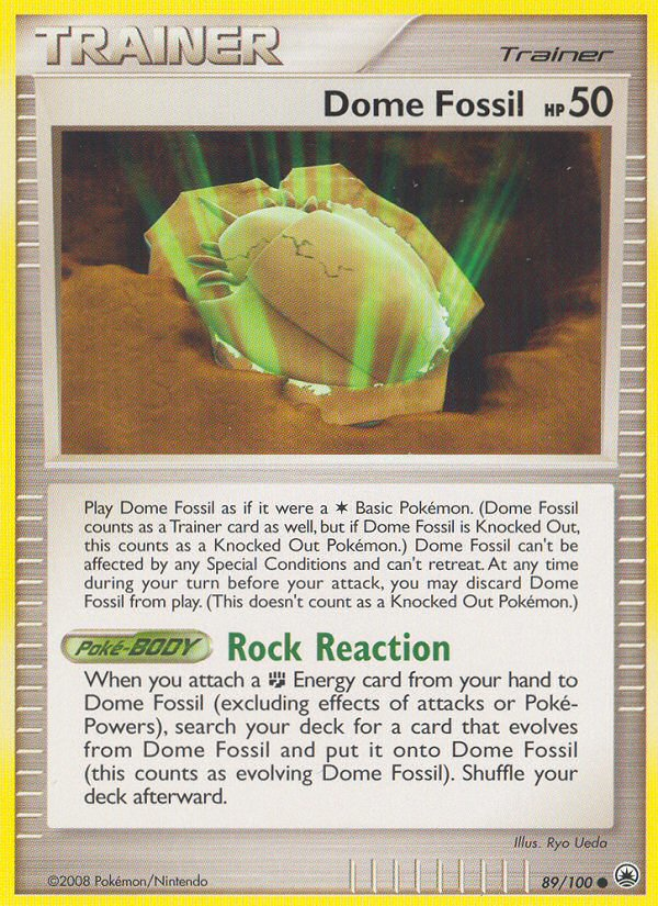 Dome Fossil - Majestic Dawn SET-89