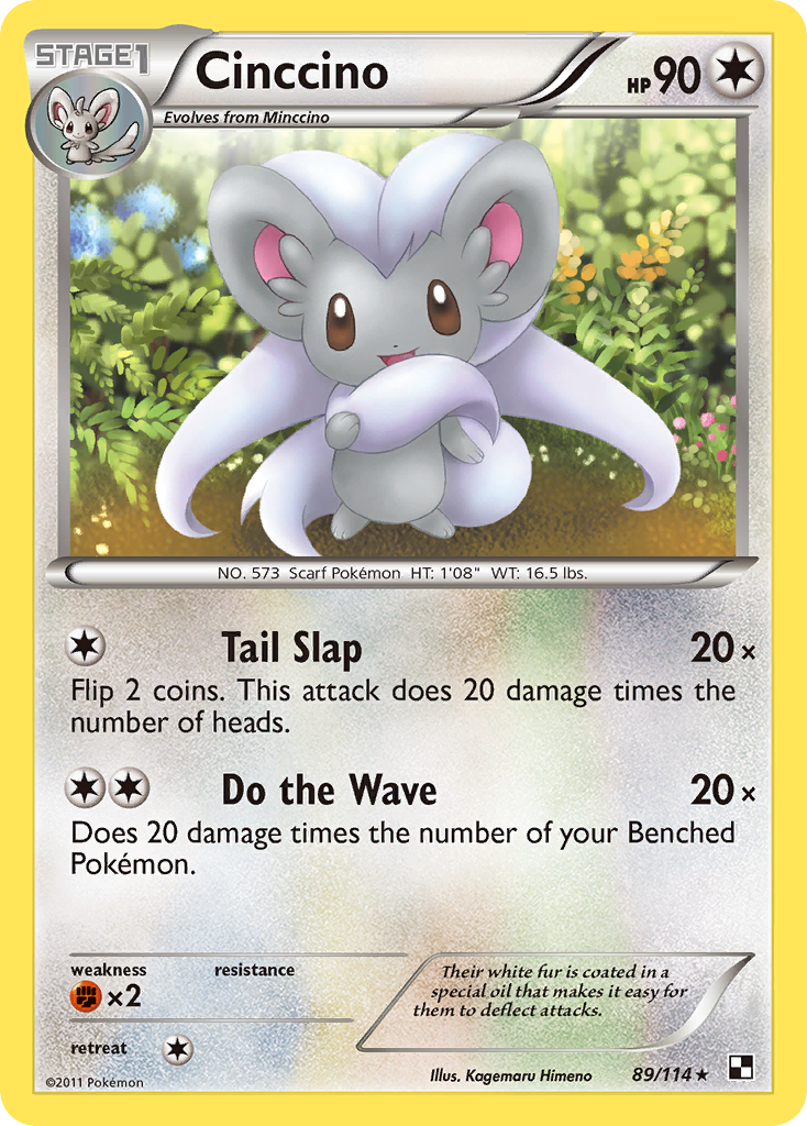 Cinccino - Black & White SET-89