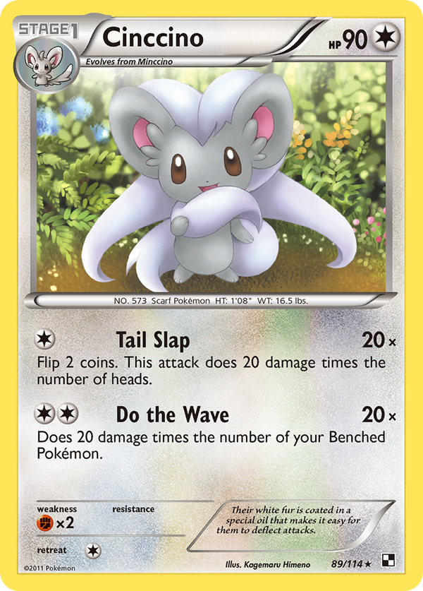 Cinccino - Black & White SET-89