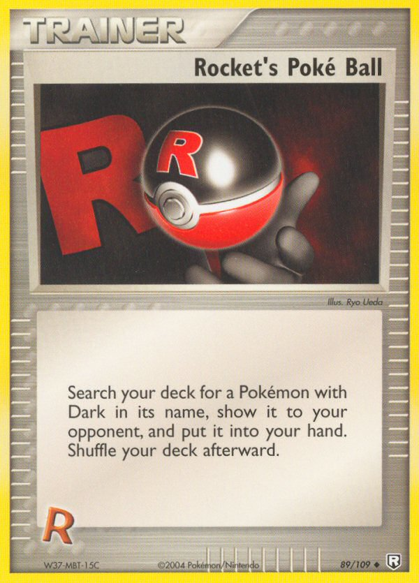 Rocket's Poke Ball - Team Rocket Returns SET-89
