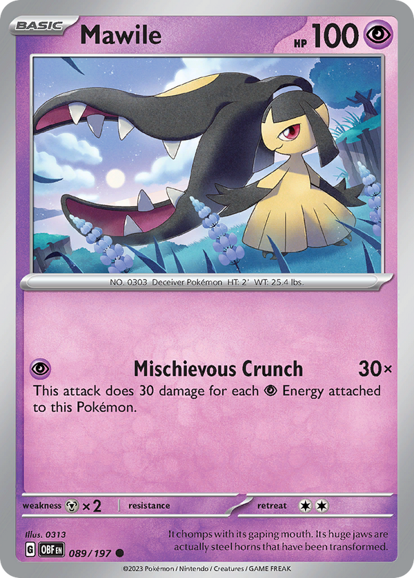 Mawile - Obsidian Flames SET-89