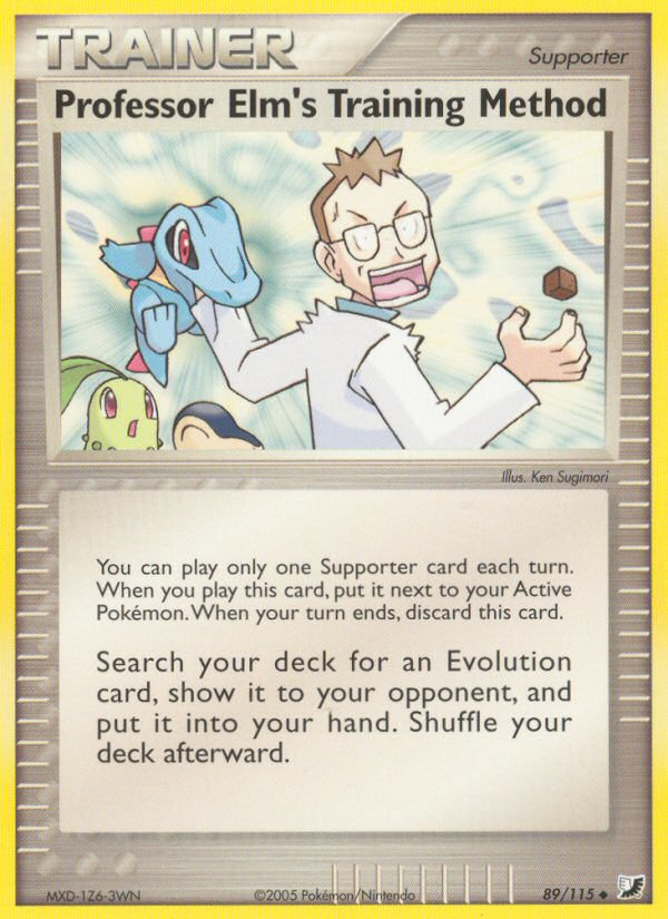 Professor Elm's Training Method - Unseen Forces SET-89