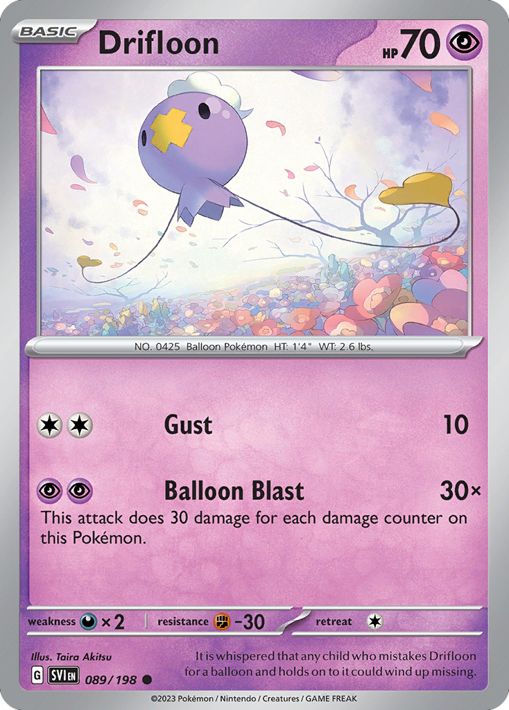Drifloon - Scarlet & Violet SET-89