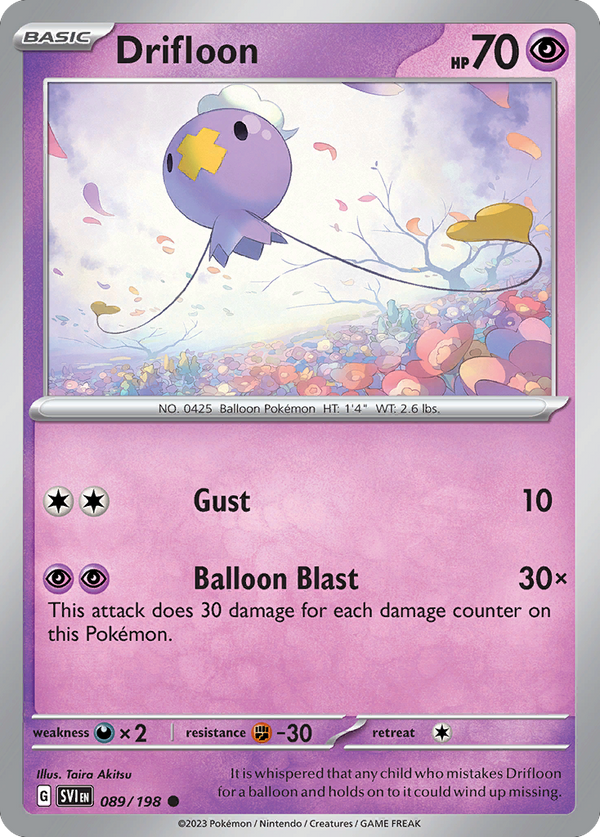 Drifloon - Scarlet & Violet SET-89