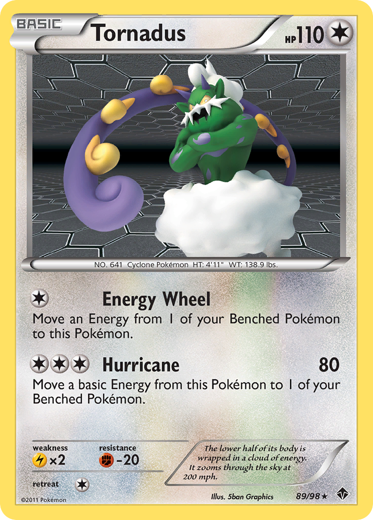 Tornadus - Emerging Powers SET-89