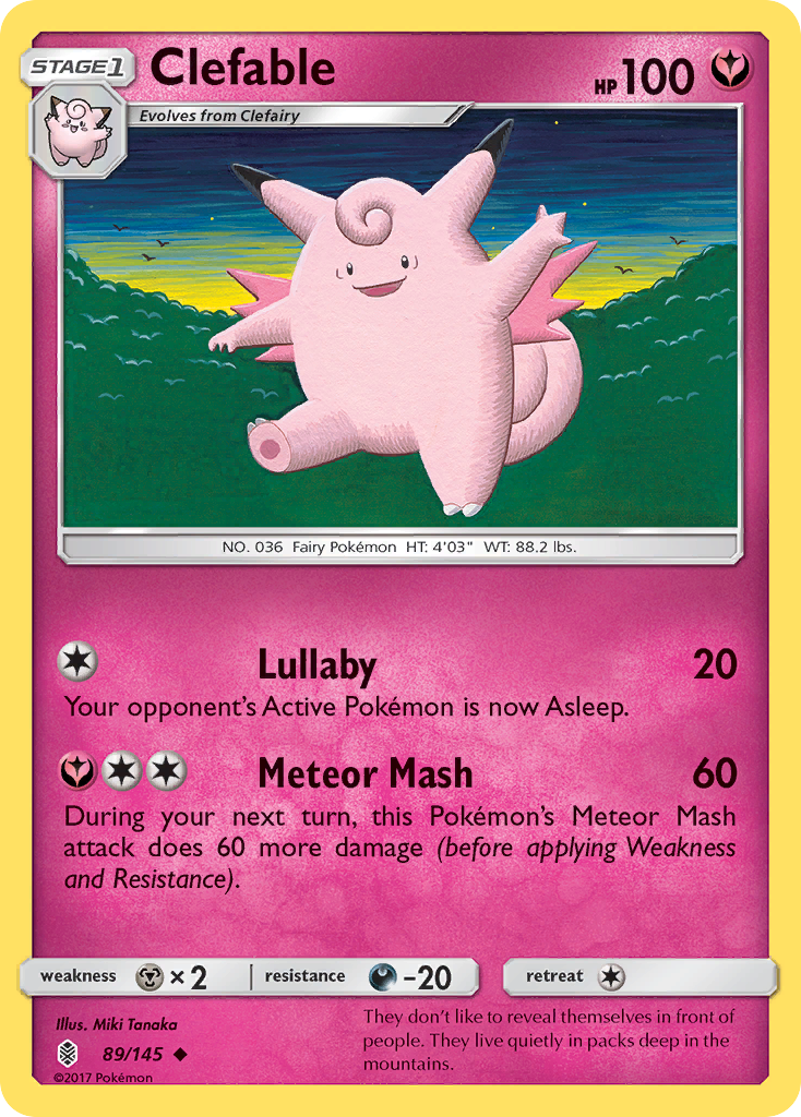 Clefable - Guardians Rising SET-89