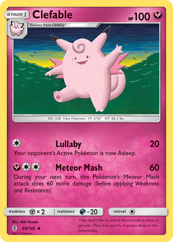 Clefable - Guardians Rising SET-89