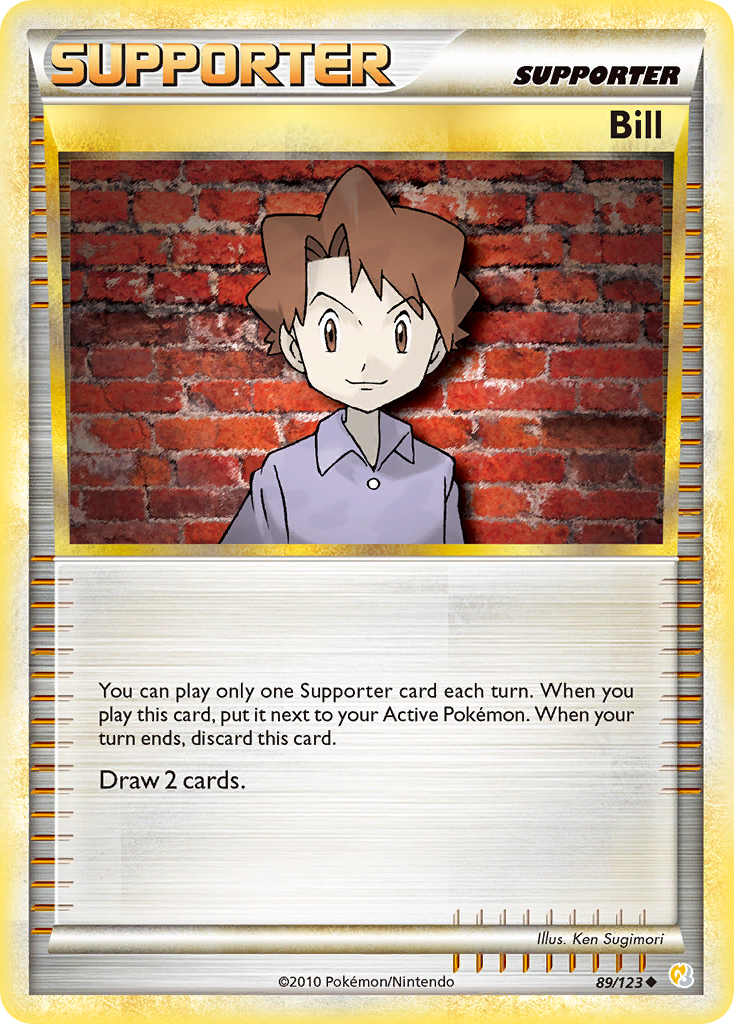 Bill - HeartGold & SoulSilver SET-89