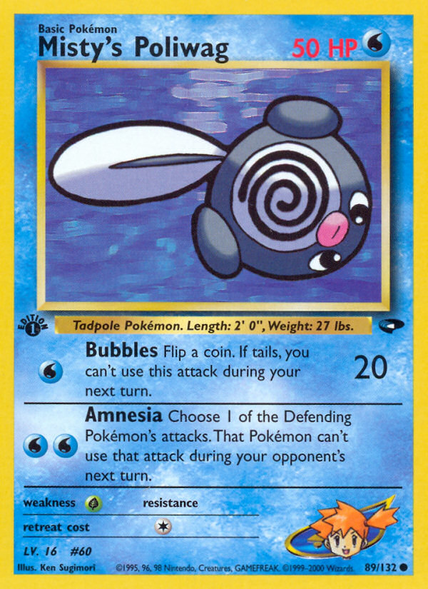 Misty's Poliwag - Gym Challenge SET-89