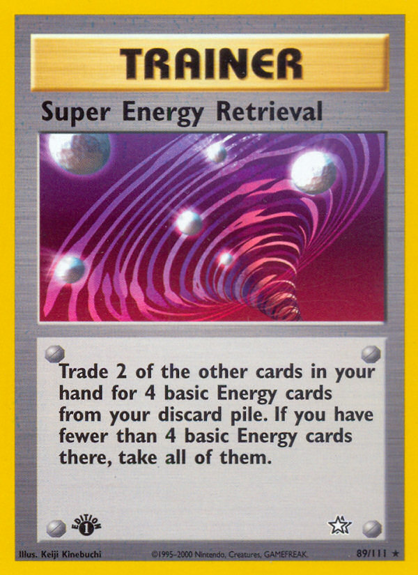 Super Energy Retrieval - Neo Genesis SET-89