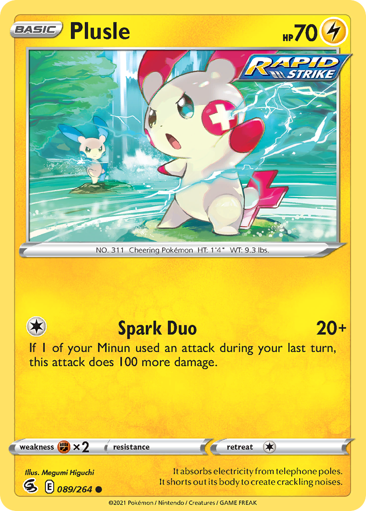 Plusle - Fusion Strike SET-89