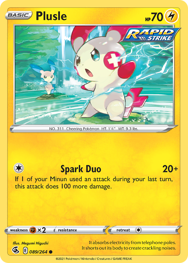 Plusle - Fusion Strike SET-89