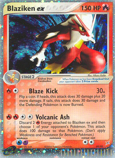 Blaziken EX - Team Magma vs Team Aqua SET-89