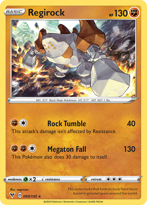 Regirock - Vivid Voltage SET-89