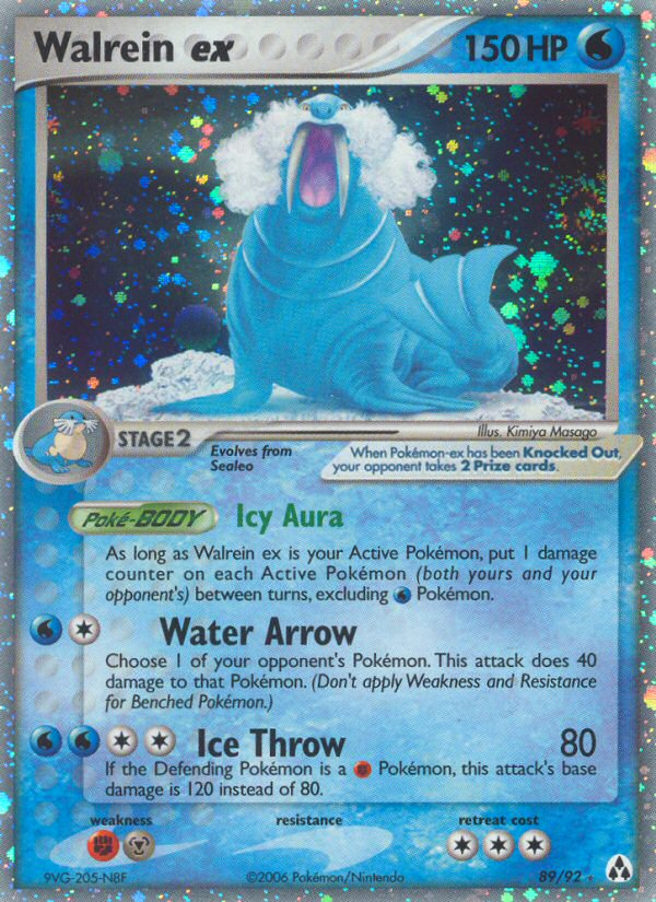 Walrein EX - Legend Maker SET-89