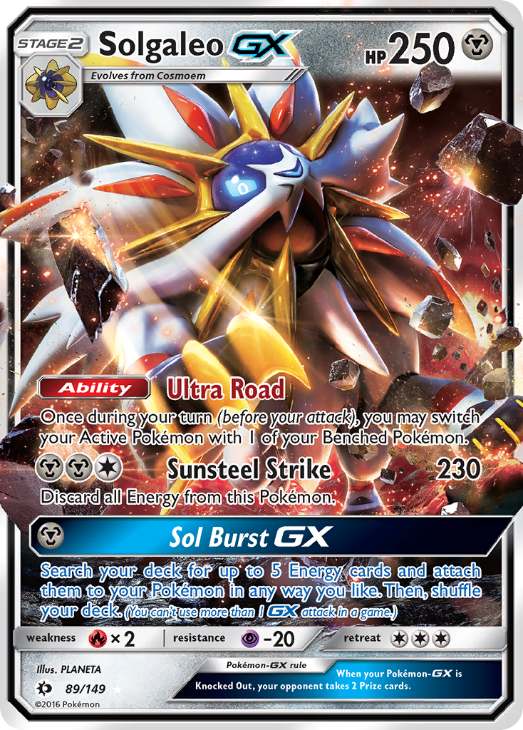 Solgaleo-GX - Sun & Moon SET-89