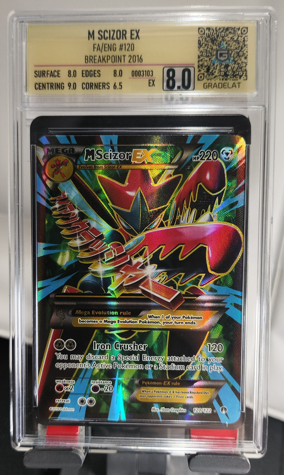 M Scizor-EX BREAKpoint SET-120 — imagen del vendedor