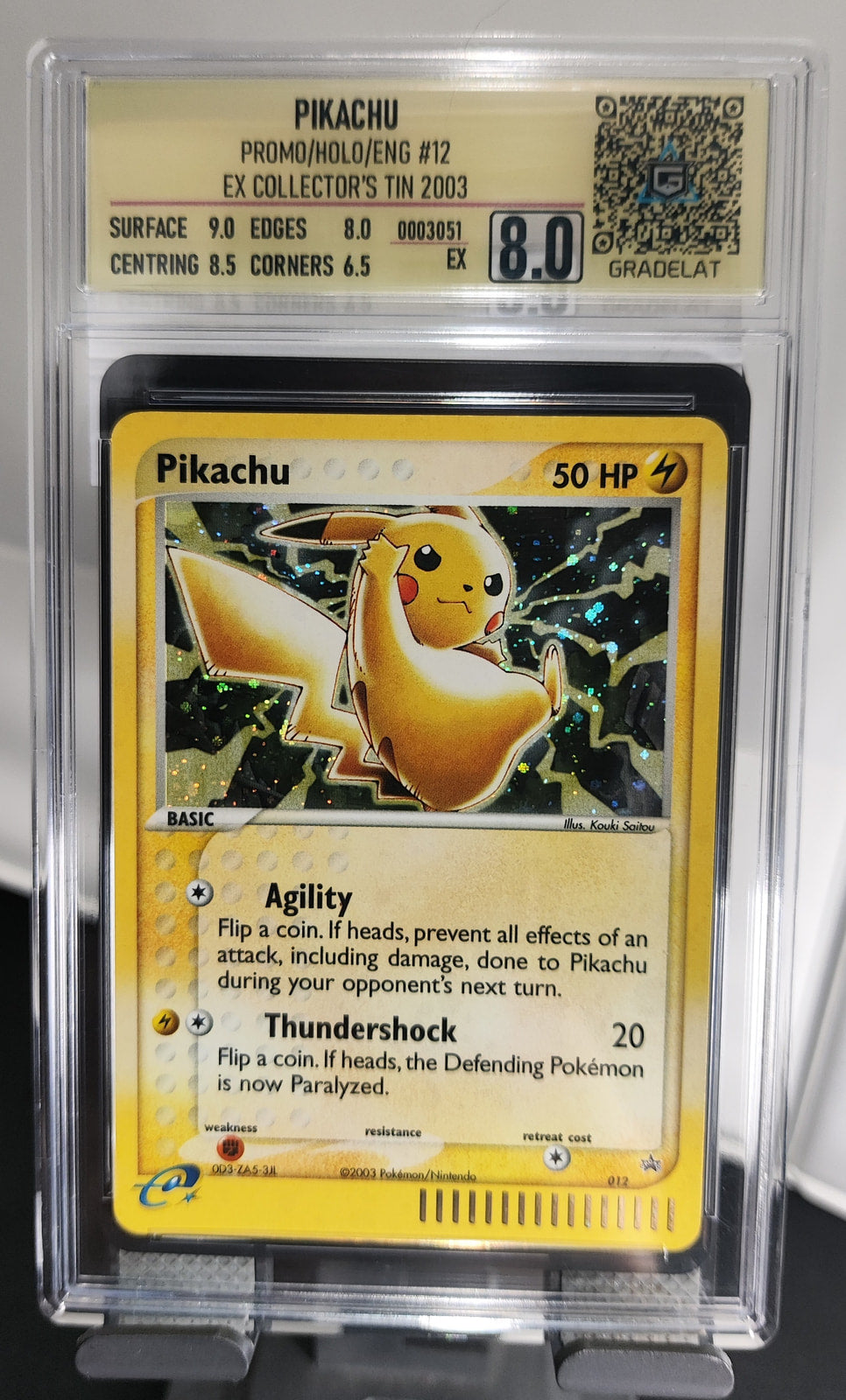 Pikachu Nintendo Black Star Promos SET-012 — imagen del vendedor