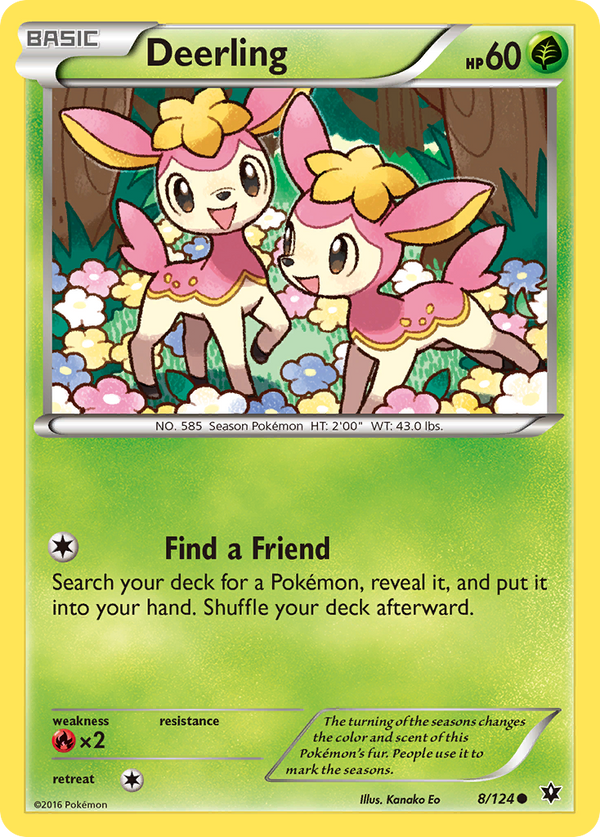 Deerling - Fates Collide SET-8