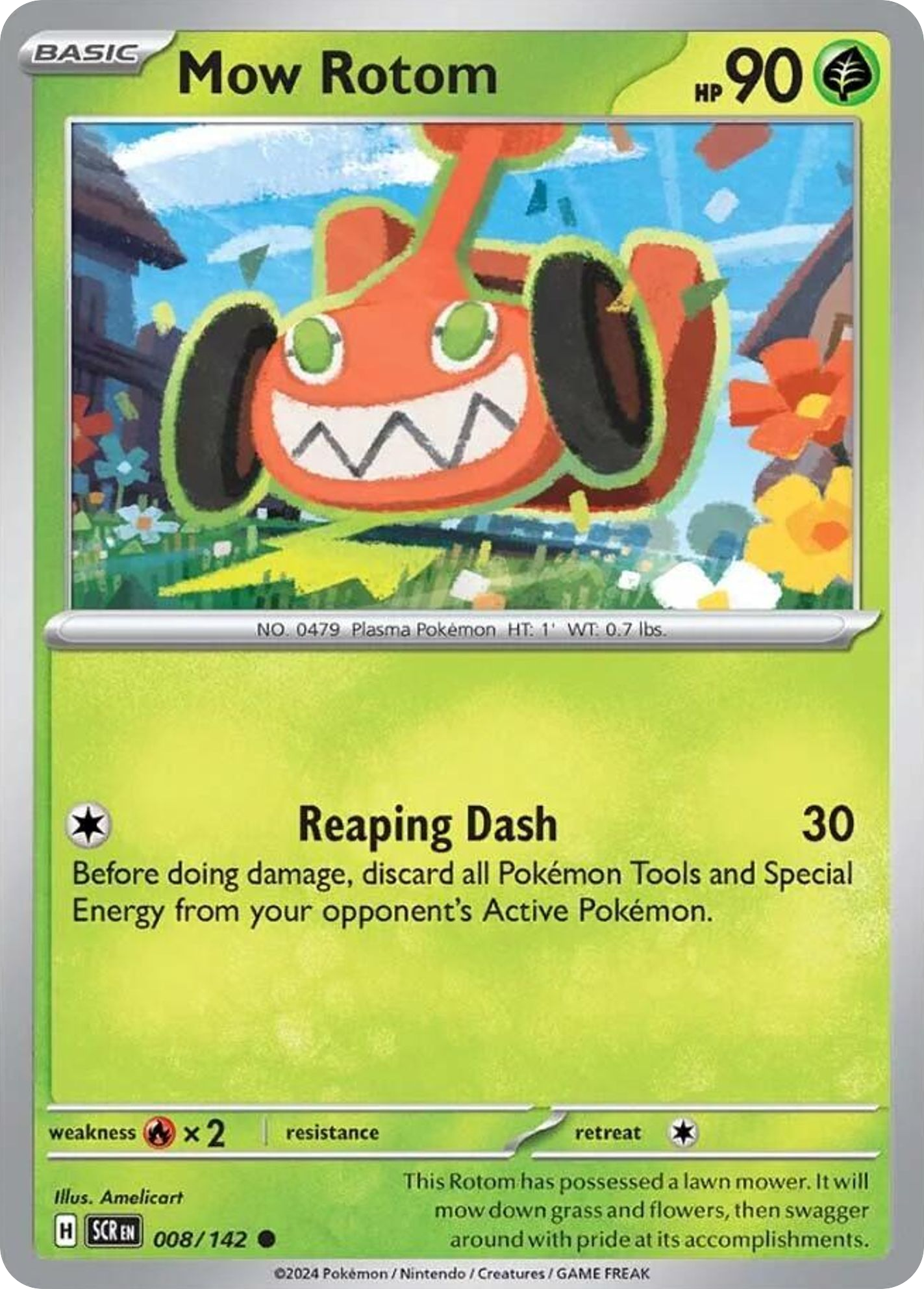 Mow Rotom - Stellar Crown SET-8