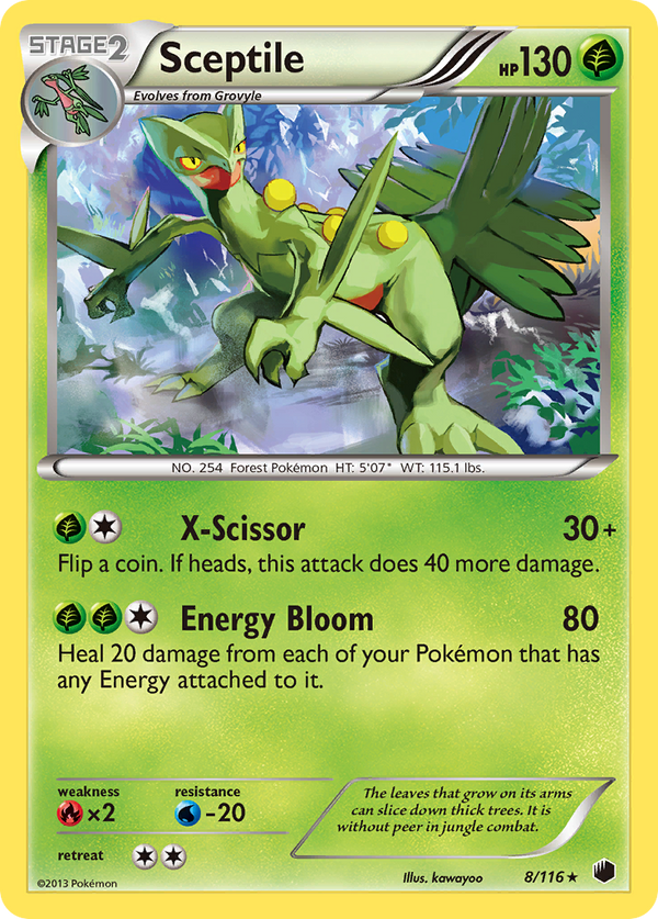 Sceptile - Plasma Freeze SET-8
