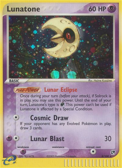 Lunatone - Sandstorm SET-8