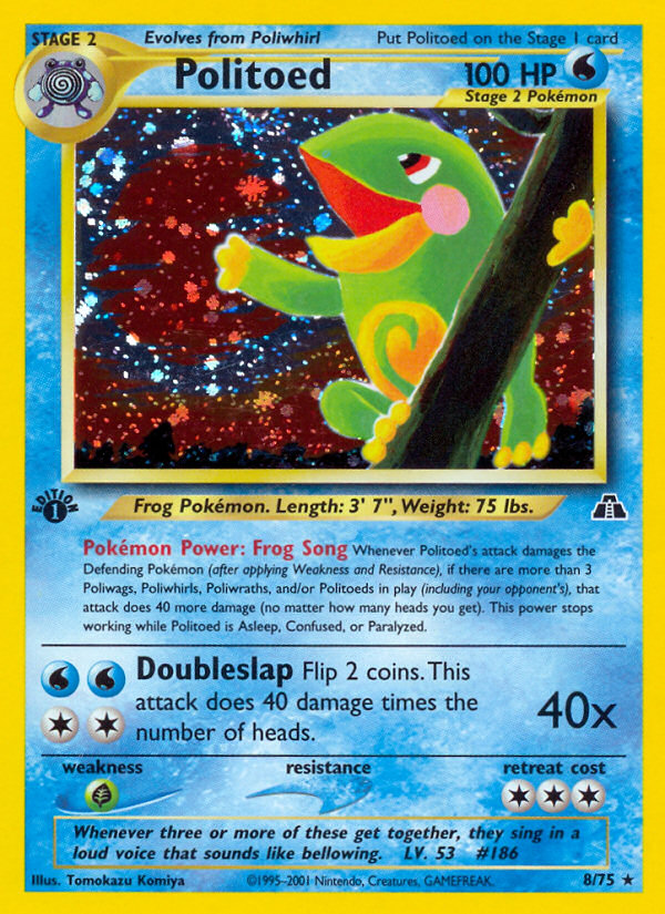 Politoed - Neo Discovery SET-8