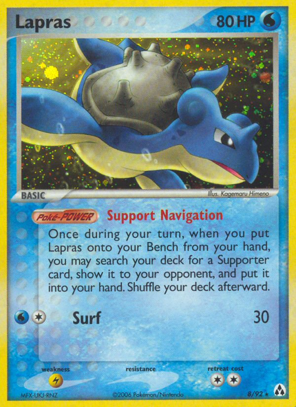 Lapras - Legend Maker SET-8