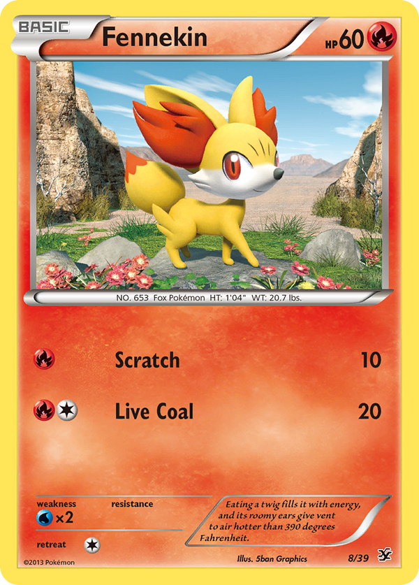 Fennekin - Kalos Starter Set SET-8