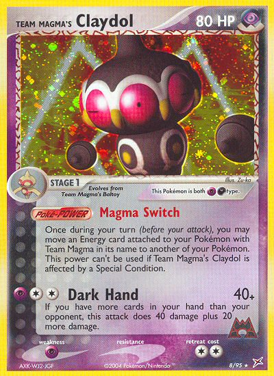 Team Magma's Claydol - Team Magma vs Team Aqua SET-8