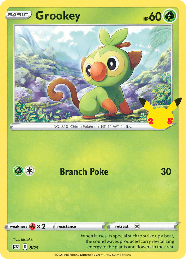 Grookey - McDonald's Collection 2021 SET-8