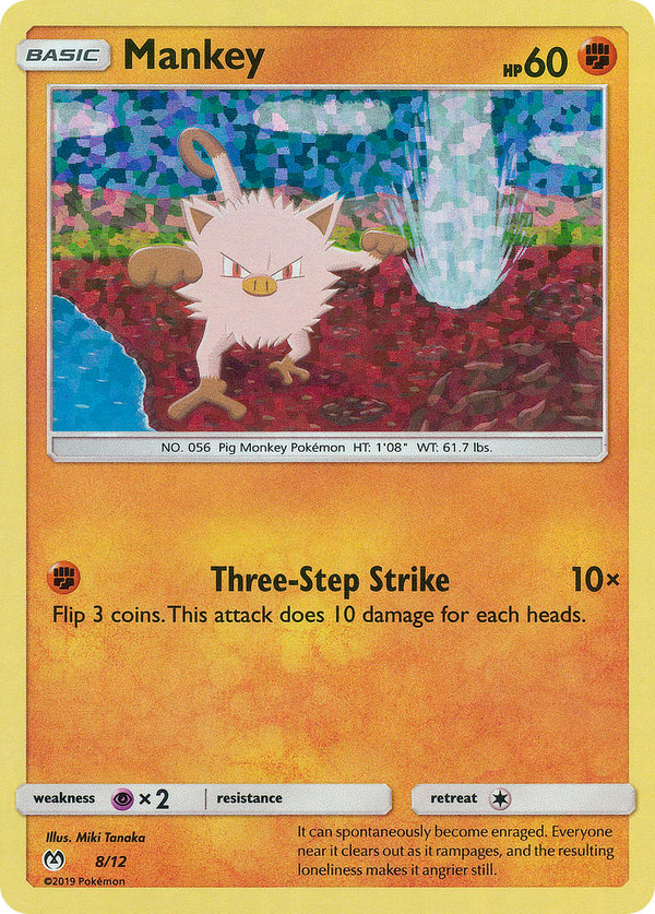 Mankey - McDonald's Collection 2019 SET-8