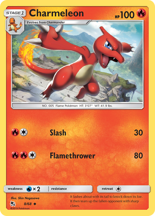 Charmeleon - Hidden Fates SET-8